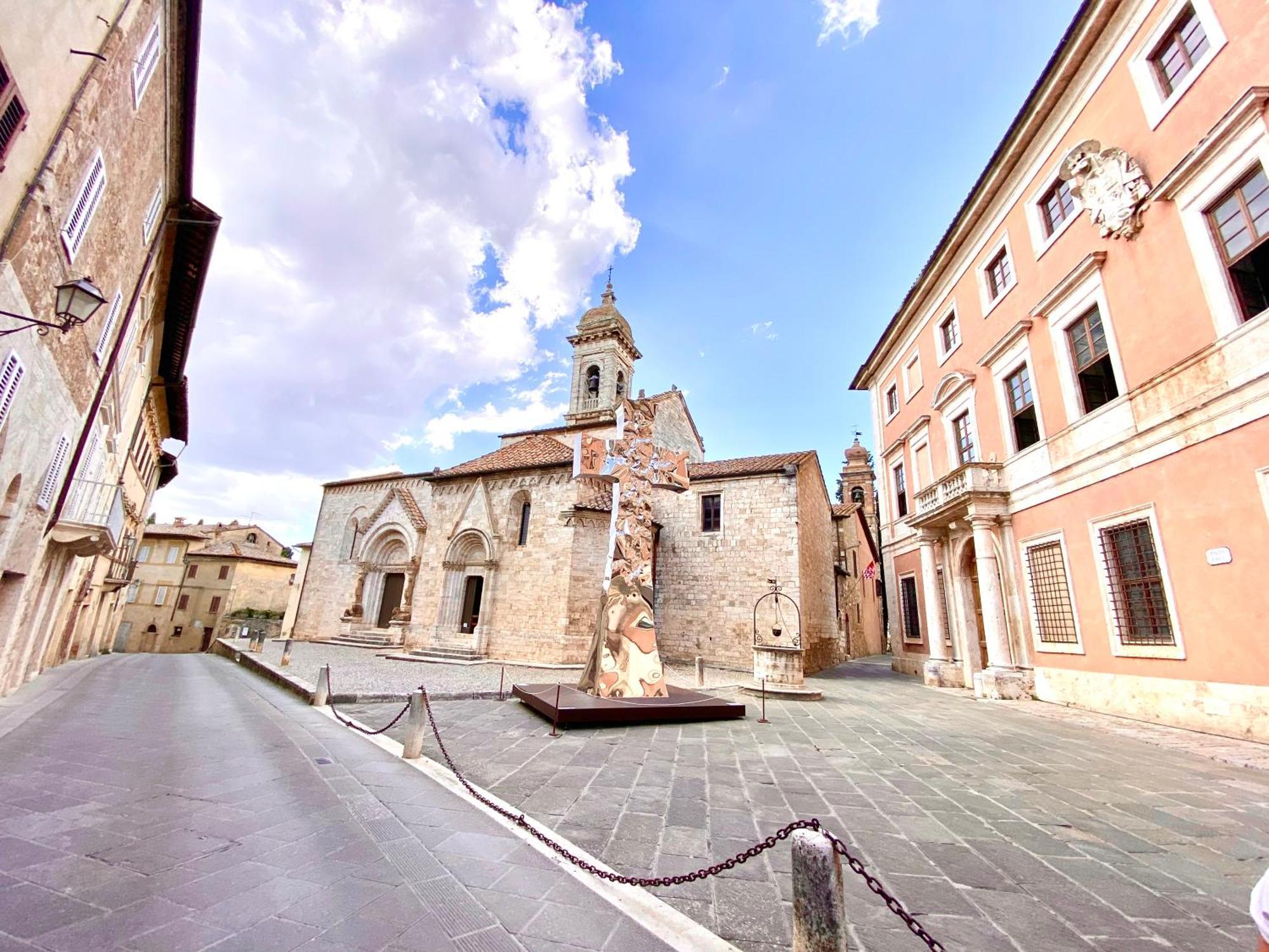 Antico Borgo Apartment San Quirico d'Orcia Luaran gambar